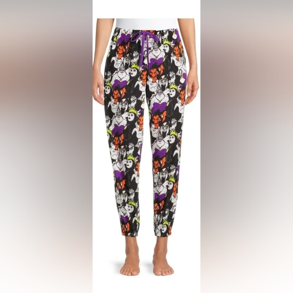 Disney Villains Jogger Sleep Pijama Pants Halloween Size‎ M (8/10)